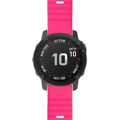 Silikonarmband - Rosa - Garmin Fenix 9 / 9 pro - 51mm