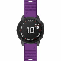 Silikonarmband - Violett - Garmin Fenix 9 / 9 pro - 51mm