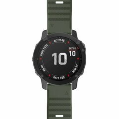 Silikonarmband - Armeegr&uuml;n - Garmin Fenix 9 / 9 pro - 51mm