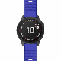 Silikonarmband - Kobaltblau - Garmin Fenix 9 / 9 pro - 51mm