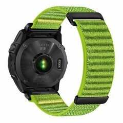 Sport Loop Nylonarmband - Gr&uuml;n - Garmin Fenix 9 / 9 pro - 51mm
