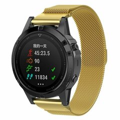 Milanaise-Armband - Gold - Garmin Fenix 9 / 9 pro - 51mm