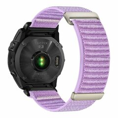 Sport Loop Nylonarmband - Violett - Garmin Quatix 8 - 47mm