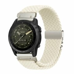 Geflochtenes Nylonarmband mit Fallschirmschnallenverschluss - Polarstern - Garmin Quatix 8 - 47mm