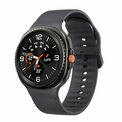 Soft Silikonarmband - Gr&ouml;&szlig;e: M/L - Dunkelgrau - Samsung Galaxy Watch 9 - 40mm / 44mm