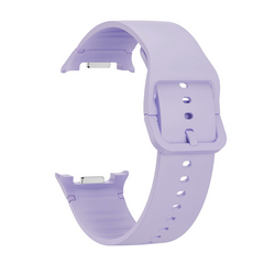 Soft Silikonarmband - Gr&ouml;&szlig;e: S/M - Violett - Samsung Galaxy Watch 9 - 40mm / 44mm
