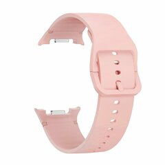 Soft Silikonarmband - Gr&ouml;&szlig;e: S/M - Lachsrosa - Samsung Galaxy Watch 9 - 40mm / 44mm