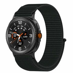 Sport Loop Nylonarmband - Schwarz - Samsung Galaxy Watch 9 - 40mm / 44mm