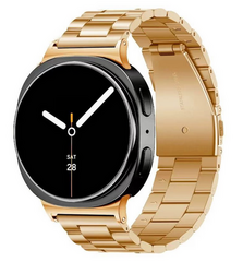 Edelstahl-Gliederarmband - Ros&eacute;gold - Samsung Galaxy Watch 9 - 40mm / 44mm