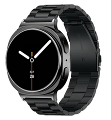 Edelstahl-Gliederarmband - Schwarz - Samsung Galaxy Watch 9 - 40mm / 44mm