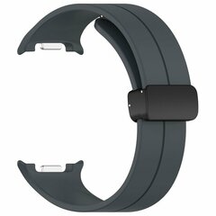 D-Buckle Solid Line Sportarmband - Dunkelgrau - Samsung Galaxy Watch 9 - 40mm / 44mm