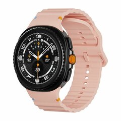 Classic Wave Silikonarmband - Rosa - Samsung Galaxy Watch 9 - 40mm / 44mm