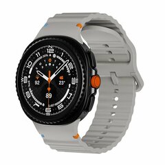 Classic Wave Silikonarmband - Grau - Samsung Galaxy Watch 9 - 40mm / 44mm