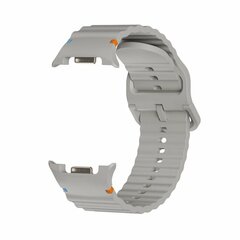Classic Wave Silikonarmband - Grau - Samsung Galaxy Watch 9 - 40mm / 44mm