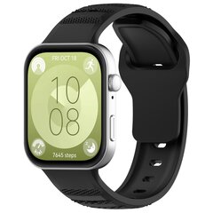 Silikon Outdoor-Band - Schwarz - Huawei Watch Fit 3 / Fit 4