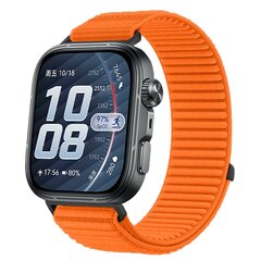 Geripptes Nylonarmband - Orange - Huawei Watch Fit 5 / 4 / 3