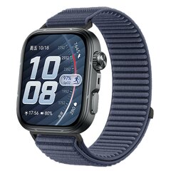 Geripptes Nylonarmband - Denimblau - Huawei Watch Fit 5 / 4 / 3