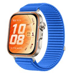 Geripptes Nylonarmband - Blau - Huawei Watch Fit 5 / 4 / 3