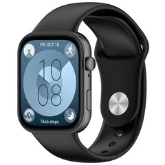 Silikon-Sportband - Schwarz - Huawei Watch Fit 3 / Fit 4