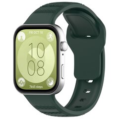 Silikon Outdoor-Band - Dunkelgr&uuml;n - Huawei Watch Fit 3 / Fit 4