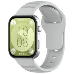 Silikon Outdoor-Band - Grau - Huawei Watch Fit 3 / Fit 4