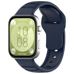 Silikon Outdoor-Band - Dunkelblau - Huawei Watch Fit 3 / Fit 4