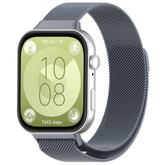 Milanaise Armband - Grau - Huawei Watch Fit 3 / Fit 4