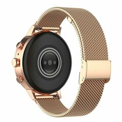 Garmin Forerunner 55 / 70 / 165 / 170 / 245 / 570 (42mm) / 645 - Milanaise-Armband mit Klemmverschluss - Champagnergold