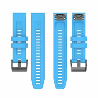 Silikon-Sportarmband - Blau - Garmin Fenix 8 / 8 Pro - 51mm