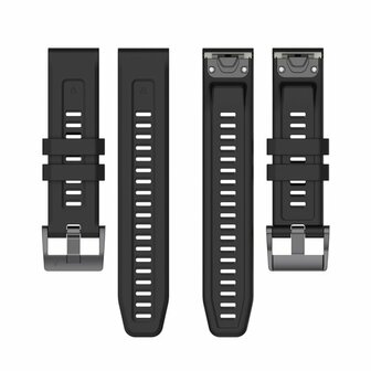 Silikon-Sportarmband - Schwarz - Garmin Fenix 8 / 8 Pro - 51mm