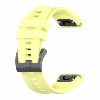Silikon-Sportarmband - Gelb - Garmin Fenix 8 / 8 Pro - 51mm
