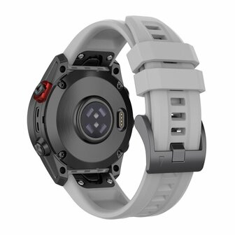 Silikon-Sportarmband - Grau - Garmin Fenix 8 / 8 Pro - 51mm
