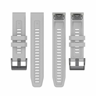 Silikon-Sportarmband - Grau - Garmin Fenix 8 / 8 Pro - 51mm
