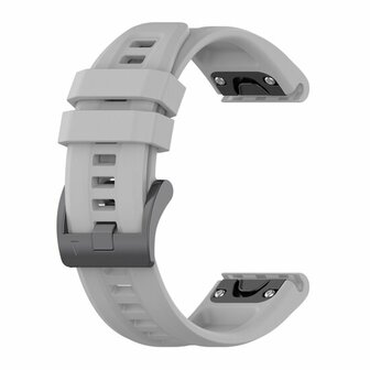 Silikon-Sportarmband - Grau - Garmin Fenix 8 / 8 Pro - 51mm