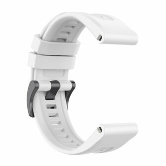 Silikon-Sportarmband - Wei&szlig; - Garmin Fenix 8 / 8 Pro - 51mm