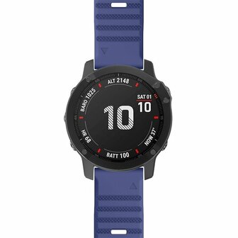 Silikonband - Dunkelblau - Garmin Fenix 8 / 8 Pro - 51mm