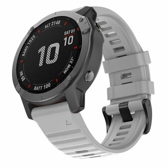 Silikonband - Grau - Garmin Fenix 8 / 8 Pro - 51mm