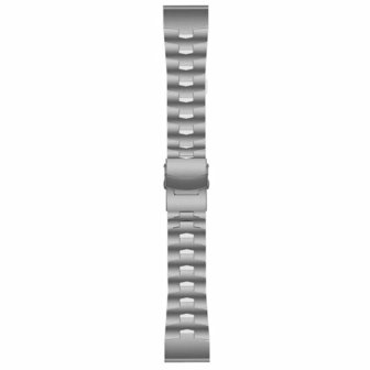Titan-Gliederarmband - Silber - Garmin Fenix 8 / 8 Pro - 51mm