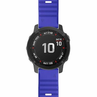 Silikonband - Kobaltblau - Garmin Fenix 8 / 8 Pro - 51mm