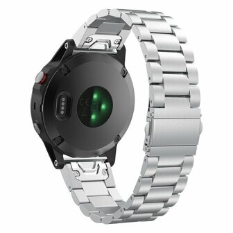 Stahlgliederarmband - Silber - Garmin Fenix 8 / 8 Pro - 51mm