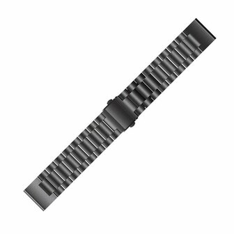 Stahlgliederarmband - Schwarz - Garmin Fenix 8 / 8 Pro - 51mm