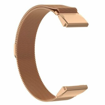 Milanaise Armband - Rose Gold - Garmin Fenix 8 - 43mm
