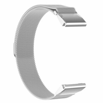 Milanaise Armband - Silber - Garmin Fenix 8 - 43mm