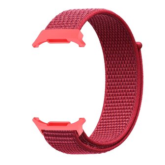 Nylon Loop Armband - Rot - Samsung Galaxy Watch Ultra 47mm