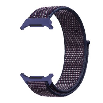 Nylon Loop Armband - Blau Lila - Samsung Galaxy Watch Ultra 47mm