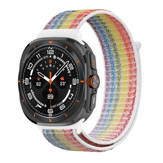 Nylon Loop Armband - Mehrfarbig - Samsung Galaxy Watch Ultra 47mm