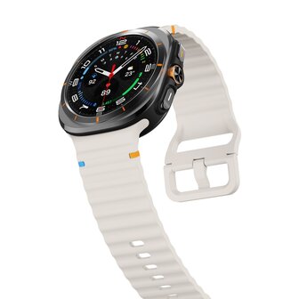 Wave Sport Band - Starlight Creme - Samsung Galaxy Watch Ultra 47mm