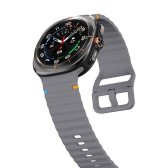 Wave Sport Band - Dunkelgrau - Samsung Galaxy Watch Ultra 47mm