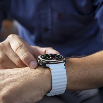 Wave Sport Band - Hellblau - Samsung Galaxy Watch Ultra 47mm