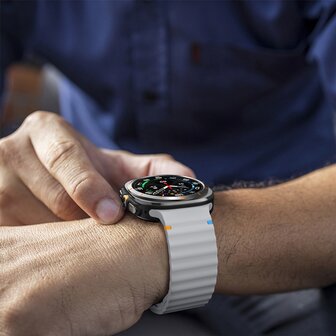 Wave Sport Band - Grau - Samsung Galaxy Watch Ultra 47mm